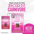 Tiki Cat Born Carnivore Baby Kitten Health Deboned Chicken & Egg Cat Food 2.8lb Poudre Pet & Feed Supply 2